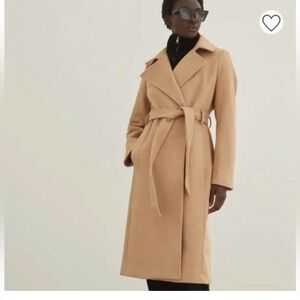 H&M Camel Wool Coat